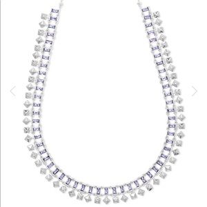 KENDRA SCOTT “Oscar” Lilac Choker Necklace